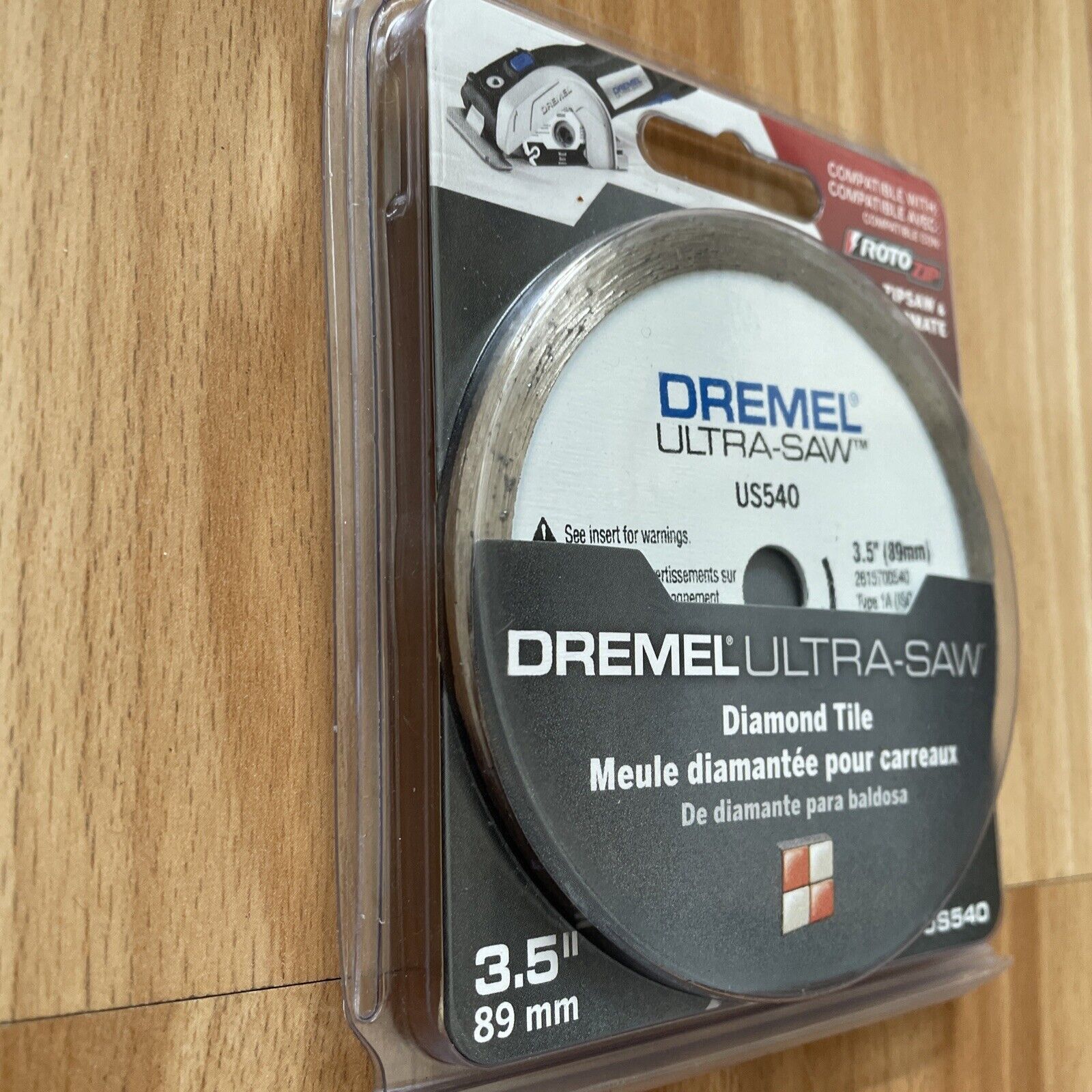 Dremel US540-01 Ultra-Saw 3.5" Diamond Blade for Lapidary