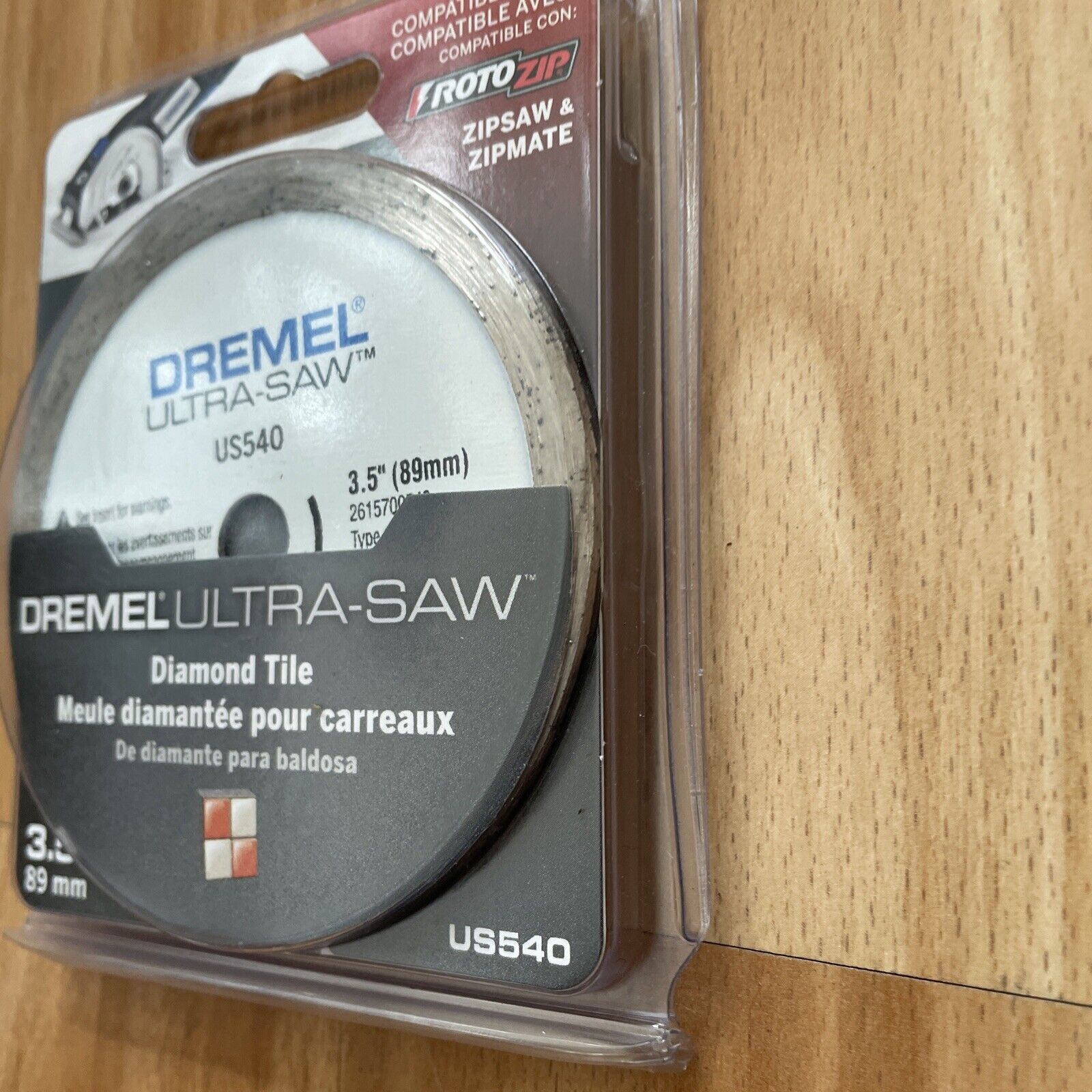 Dremel US540-01 Ultra-Saw 3.5" Diamond Blade for Lapidary