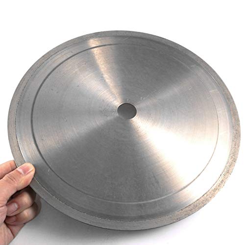 12" inch Sintered Diamond Lapidary Saw Blade Rock Slab Trim Arbor W Bushing 5/8"