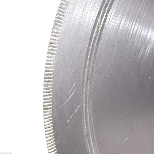 14" Lapidary Diamond Saw Blade Notched Rim Rock Slab Arbor W bushing 3/4" 5/8"