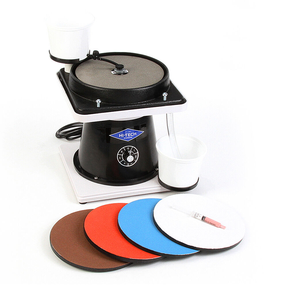 Hi-Tech Diamond 8" Rock Grinding Polishing Machine