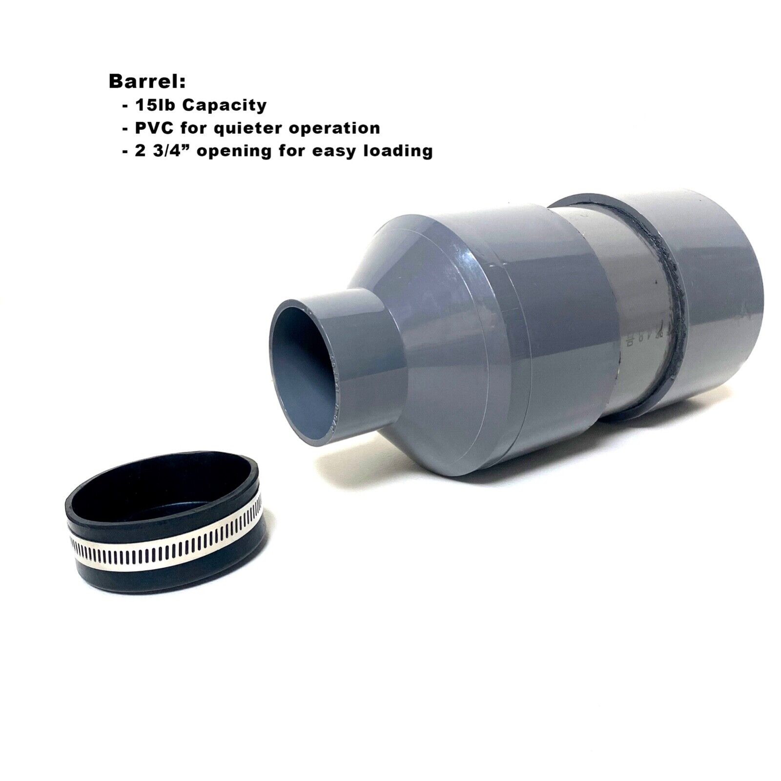 Lapidary Rock Tumbler - Single Barrel Polisher
