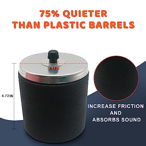 VIYUKI 2024 Professional Rock Tumbler Kit - Double Drum 6LB Lapidary Polisher for Adults (Double Barrel), Includes Rough Gemstones, 8 Polishing Grits, Jewelry, Learning Guide, Great Stem Science Kit
