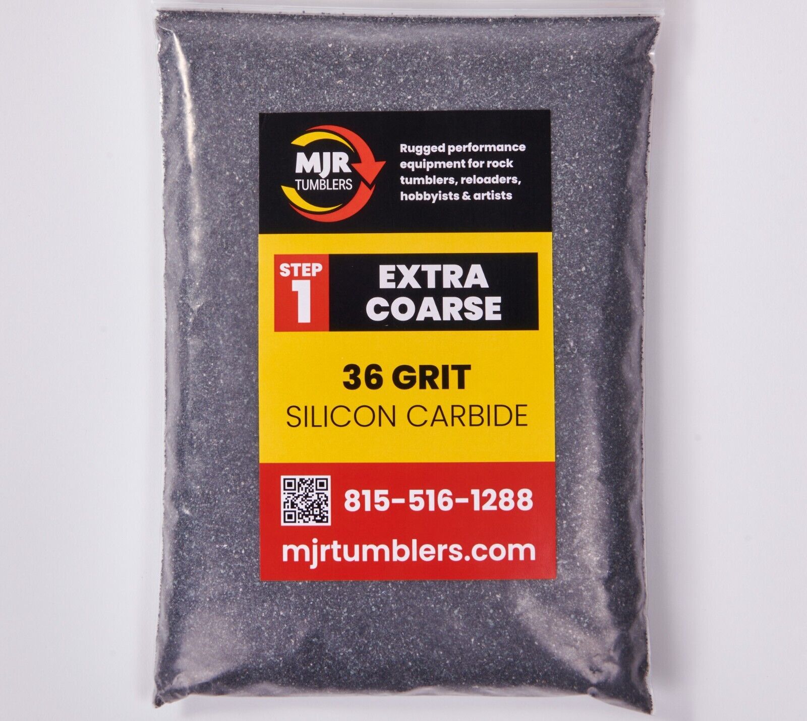 6 Step 15lb Lapidary Rock Tumbler Grit Kit