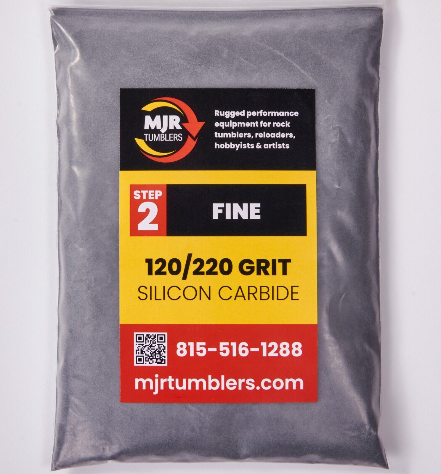 6 Step 15lb Lapidary Rock Tumbler Grit Kit