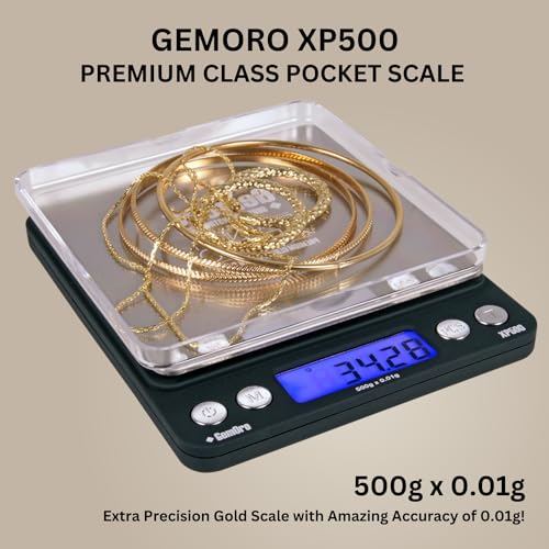 GemOro Platinum XP500 | Precision Portable Jewelers Countertop Scale