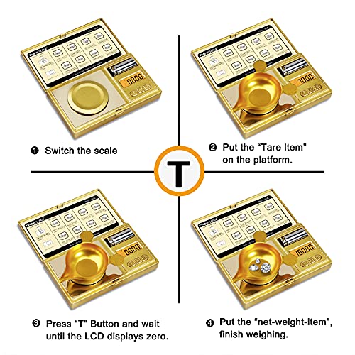 High Precision Milligram Scale for Jewelry and Gemstones