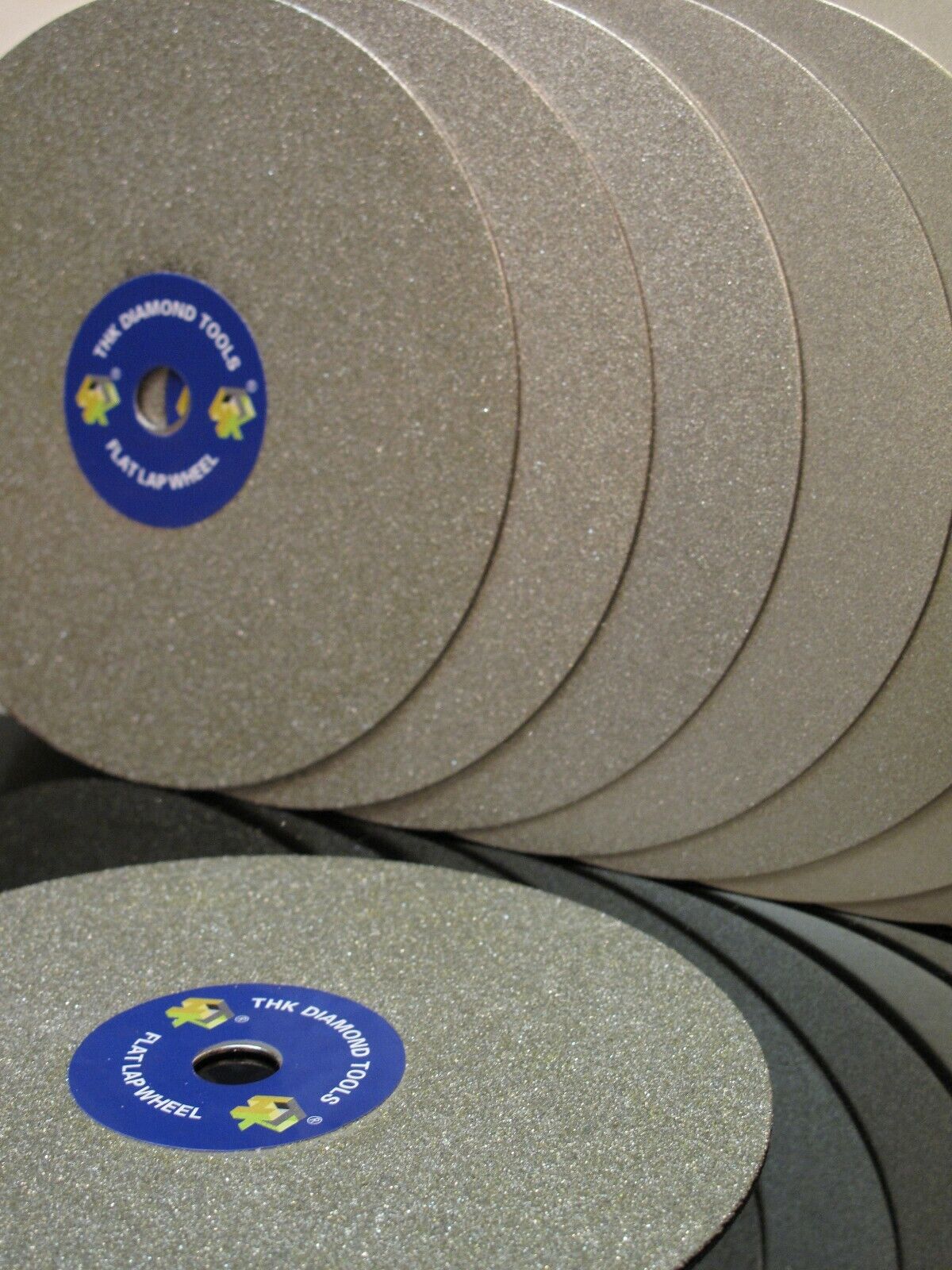 THK Diamond Coated Flat Lap Wheel Set