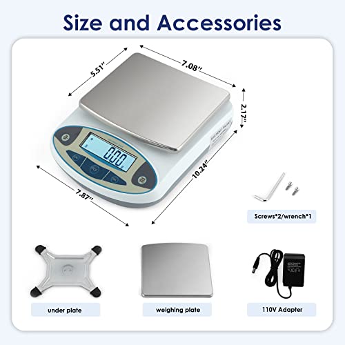 Precision Digital Lab Analytical Balance for Lapidary Jewelry