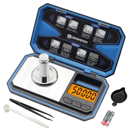 UNIWEIGH Milligram Scale with Accessories for Precise Measurements
