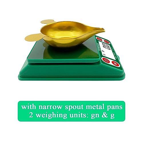 TOPWEIGH Digital Grain Scale, 1500 Grains - Green