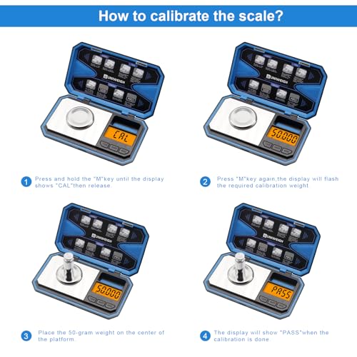 UNIWEIGH Milligram Scale with Accessories for Precise Measurements