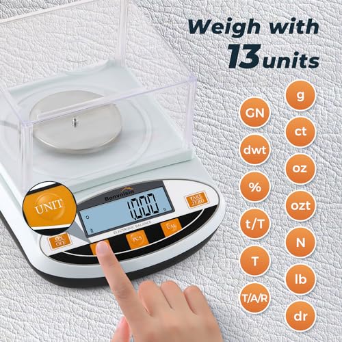 High Precision 500g Lab Scale for Jewelry Weighing