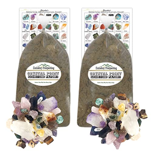 Crystal Point Gemstone Paydirt 2 Pack Special
