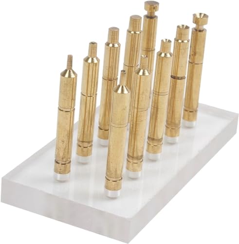 Aluminum Jig Transfer & Angle DOP 45/90 22 Brass DOP Stick Lapidary Faceting Machine Pack of 4