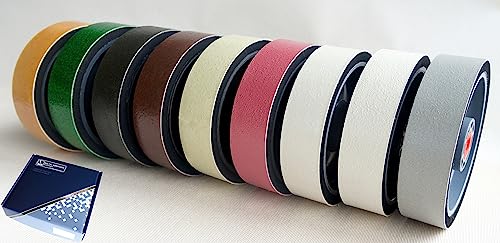 6" set of 9 Grit: 60, 140, 280, 600, 1200, 3000, 8000, 14000, 5000 Soft Lapidary Diamond Wheels for Cabbing Grinding Sanding Polishing operations. Perfect to work with stones, gemstones, glass.