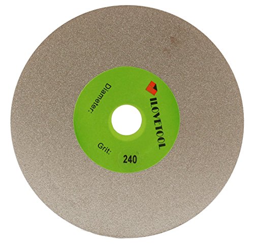 ILOVETOOL 14 inch Diamond Grinding Disc Abrasive Wheels 240 Grit Lapidary Tools Stone