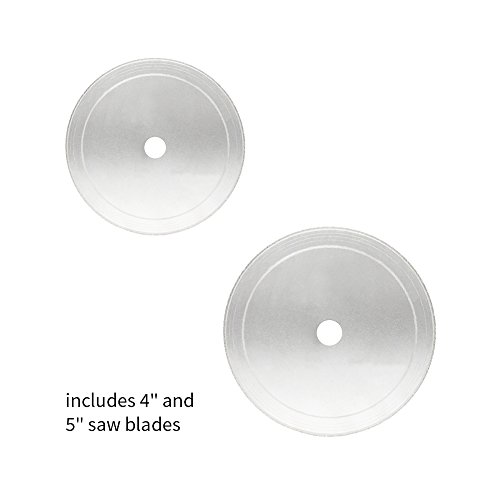 Hi-Tech Diamond Lapidary Trim Saw - Includes Two Blades