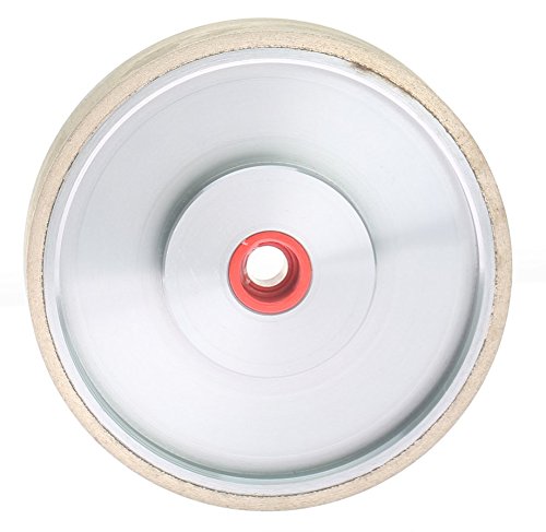 6"x1-1/2" Diamond Sintered Lapidary Glass Cabochon Grinding Wheel-80Grit