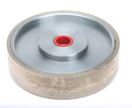 6"x1-1/2" Diamond Sintered Lapidary Glass Cabochon Grinding Wheel-80Grit