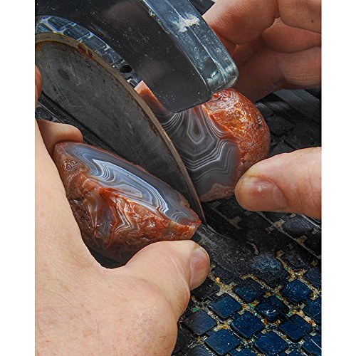 6" Hi-Tech Diamond Trim Saw for Lapidary Cutting