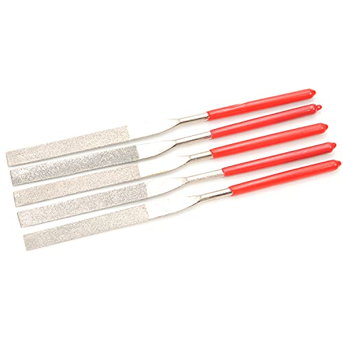 Auniwaig 5PCS Diamond Needle File Set for Lapidary