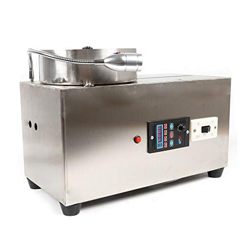 Gem Faceting Machine 0-3000RPM Integrated Jade Stone Cutting Polisher, 180W Rock Polisher Jewelry Lapidary Flat Grinding Machine with Mechanical Handle for Gem Jade Stone Crystal Polisher