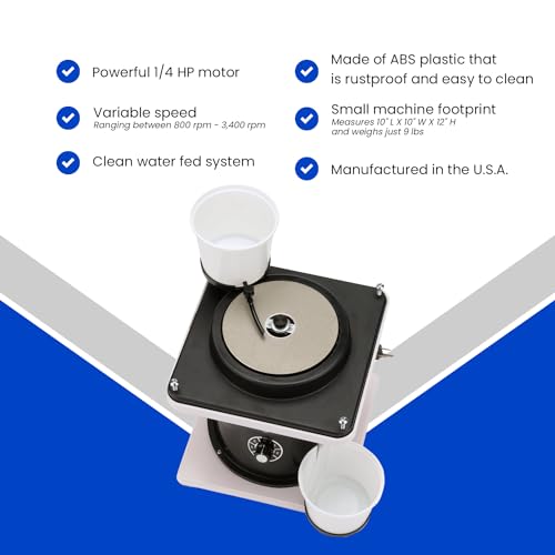 High-Tech 6" All-U-Need Glass Crystal Grinding Machine