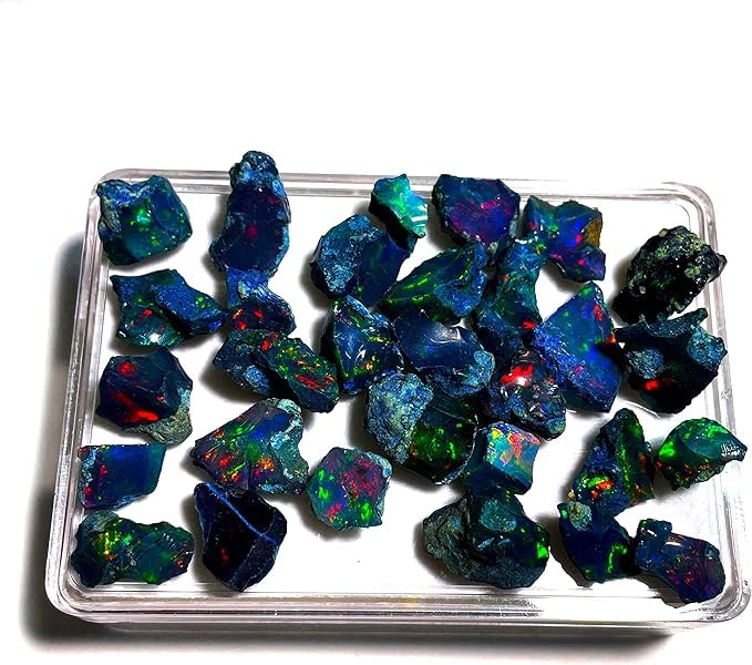 AAA Quality Black Opal Rough - 25 Carat