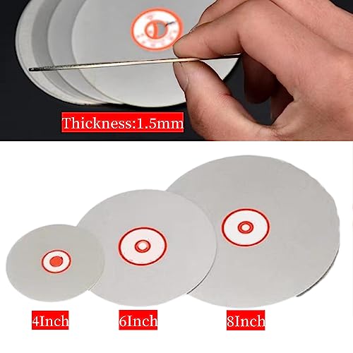 5PCS 8" x 1/2" Diamond Polishing Disc Set