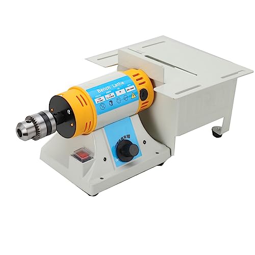 Mini Table Saw Rock ECUTEE 320W Precision Polisher Polishing DIY Jewelry Lapidary Equipment Multi-Function Benchtop Buffer Rock Grinder Polishing Machine for Jewelry, Wood, Silver, Amber, Metal, Jade