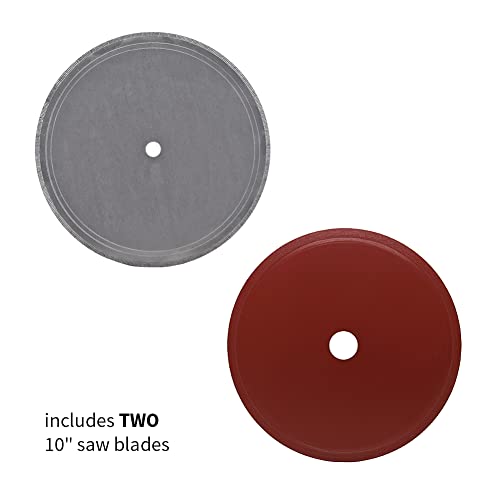10" Hi-Tech Diamond Lapidary Slab Saw with Blades