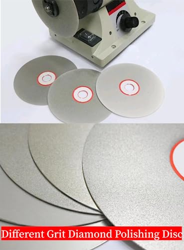5PCS 8" x 1/2" Diamond Polishing Disc Set