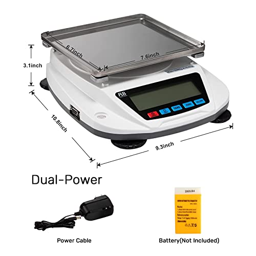 Precision Lab Scale 0.01g - 5000g for Lapidary