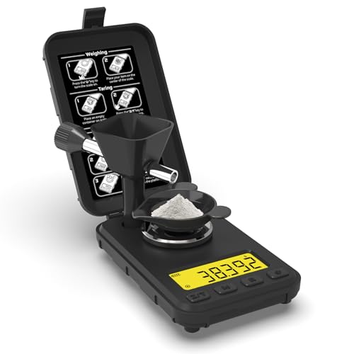 MAXUS Powder Scale with Trickler and 3 Backlights