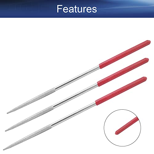 10PCS 4mm Diamond Needle File Set for Lapidary