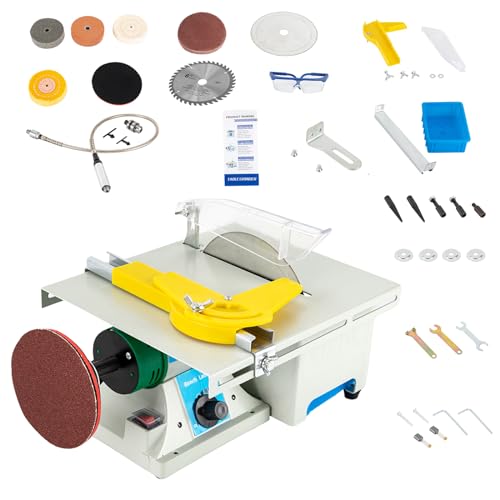 Gem Jade Grinder Table Saw with Adjustable Speed Blade