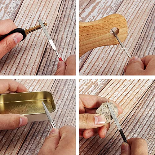 10PCS 4mm Diamond Needle File Set for Lapidary