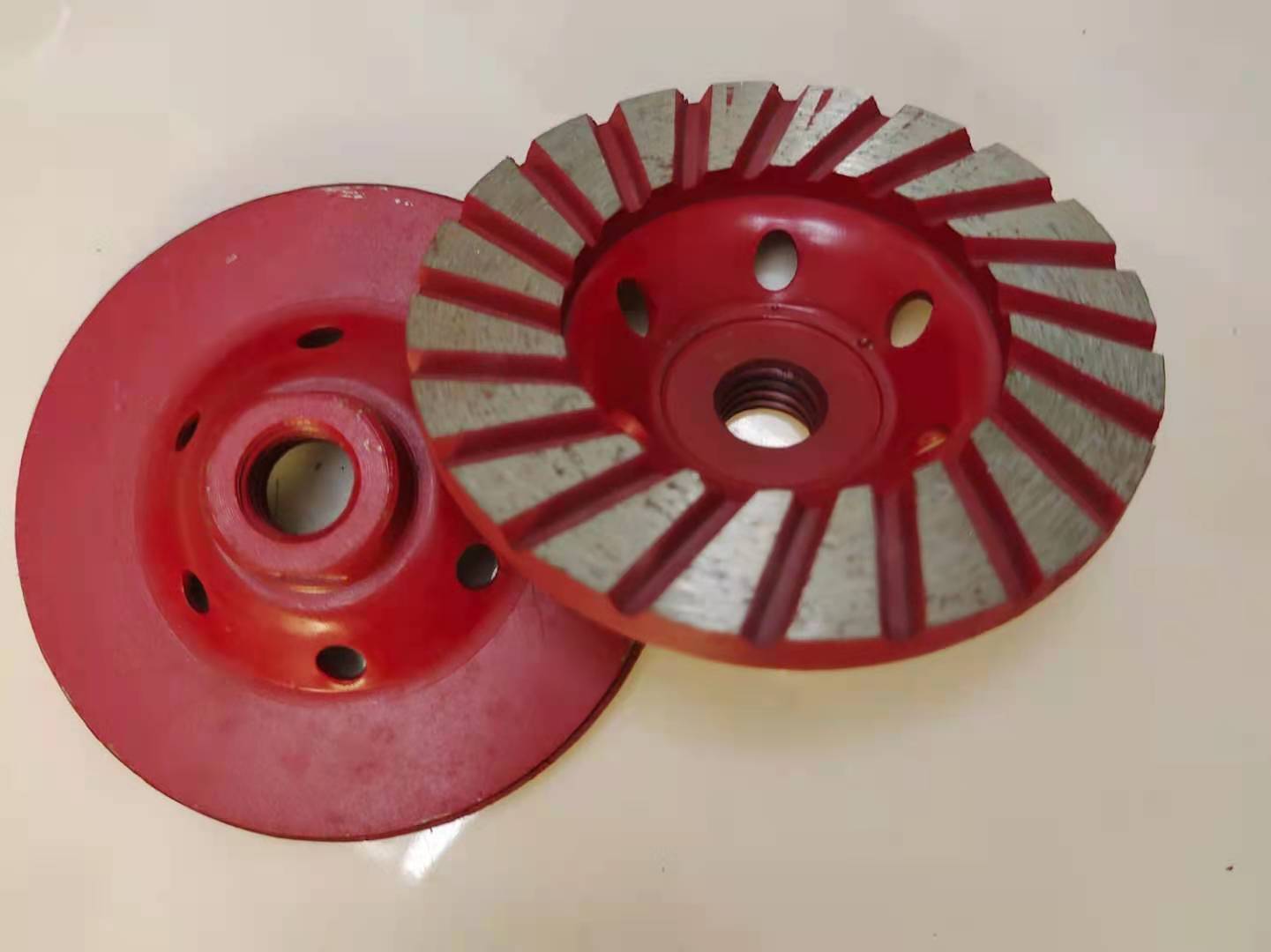 14-Piece Wet Polisher Diamond Grinding Cup Wheel for Lapidary