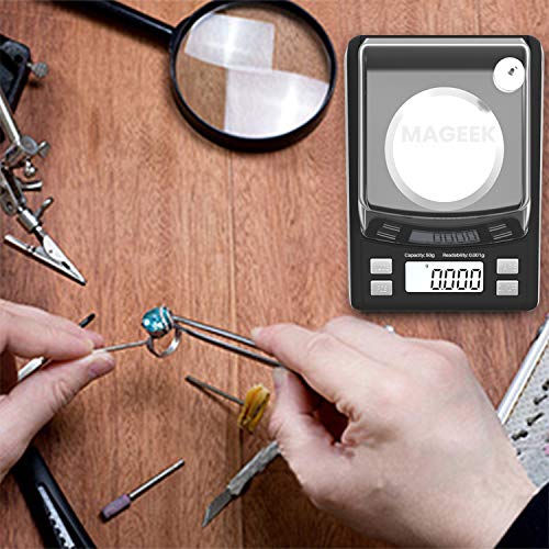 MAXUS 50g x 0.001g Milligram Reloading Scale Kit
