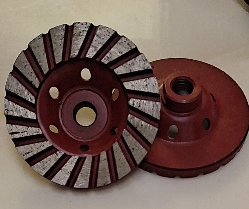 14-Piece Wet Polisher Diamond Grinding Cup Wheel for Lapidary