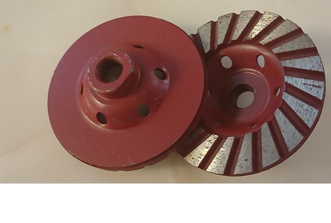 14-Piece Wet Polisher Diamond Grinding Cup Wheel for Lapidary
