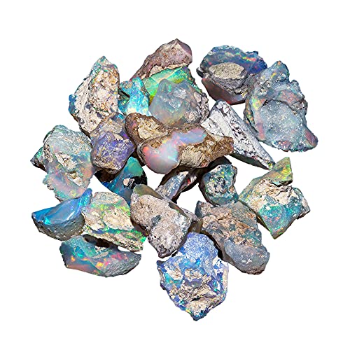 Natural Raw Ethiopian Fire Opal Rough Gemstone, Chakra Healing