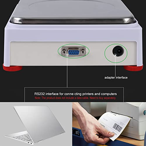 RUISHAN Lab Analytical Balances 3000g/0.01g Digital Scale