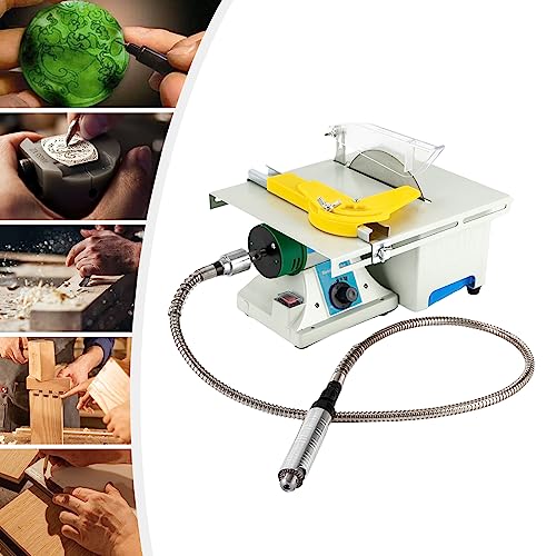 Gem Jade Grinder Table Saw with Adjustable Speed Blade