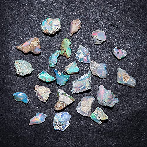 Natural Raw Ethiopian Fire Opal Rough Gemstone, Chakra Healing