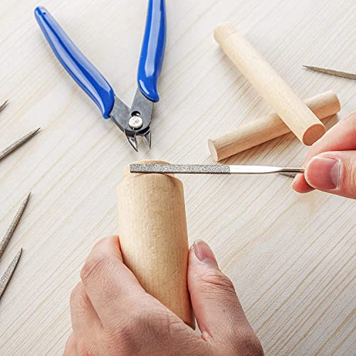 Auniwaig 5PCS Diamond Needle File Set for Lapidary