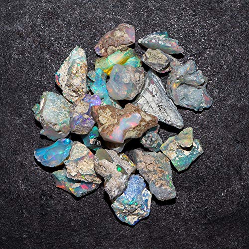 Natural Raw Ethiopian Fire Opal Rough Gemstone, Chakra Healing