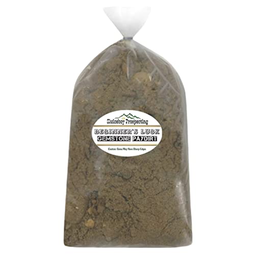 Gemstone Mining Kit with Classifier Sieve & 3 Paydirt Bags