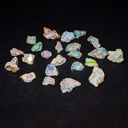 Natural Raw Ethiopian Fire Opal Rough Gemstone, Chakra Healing
